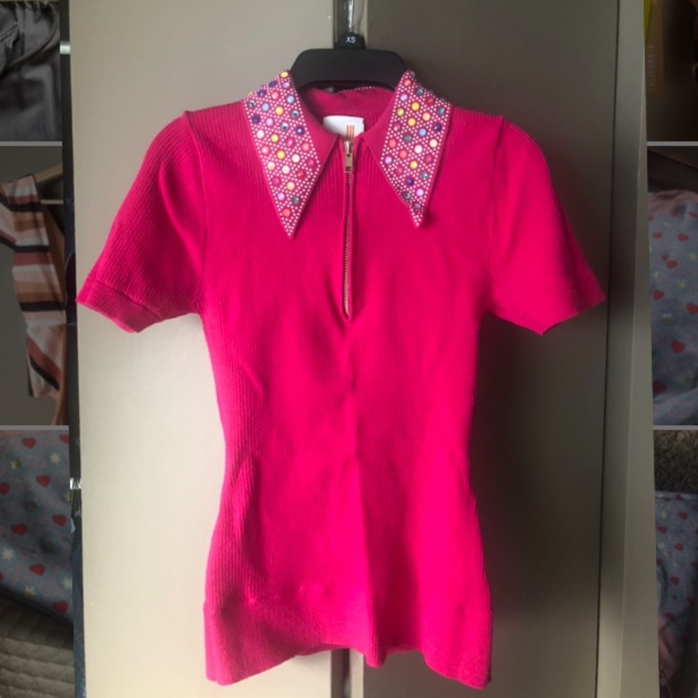 SOLD!!! JoosTricot canvas peachskin polo - Picture 3 of 4
